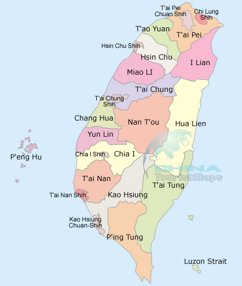 Sanchung map